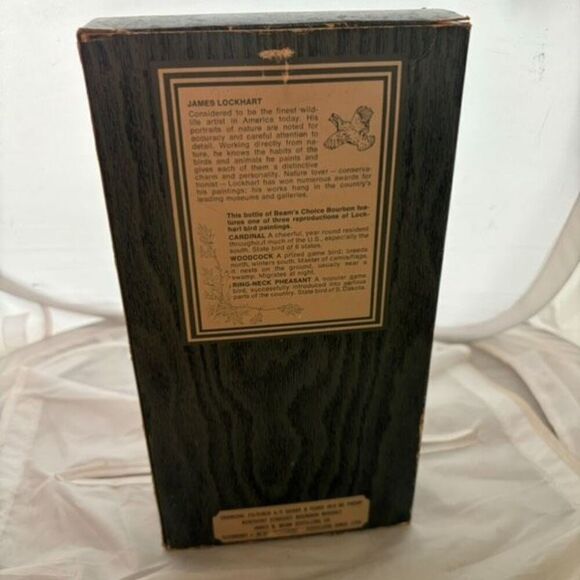 Beam’s Choice Collector’s Edition Volume IX Woodcock Empty Bottle Box - Picture 3 of 11